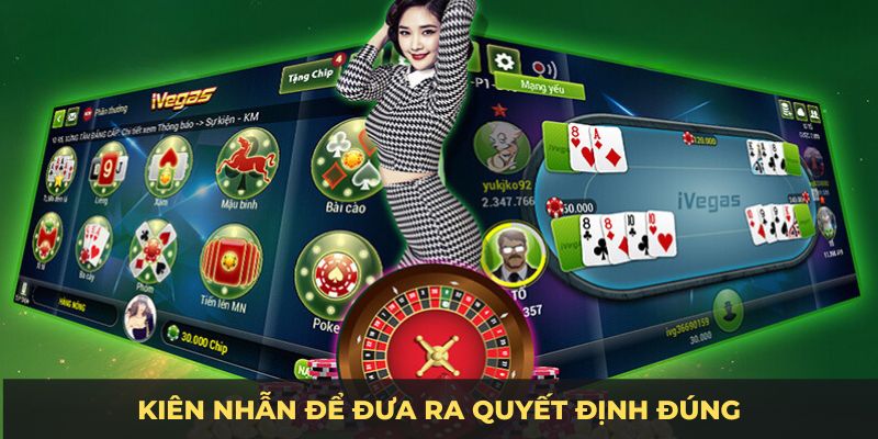 Để có những quyết định đúng đắn khi chơi game bài BJ88, bạn cần kiên nhẫn chờ đợi