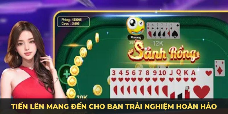 Tiến lên mang đến cho bạn trải nghiệm chơi game bài BJ88 hoàn hảo